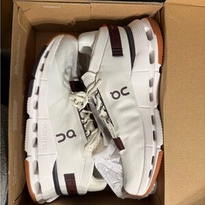 On Running Cloudnova 2 Ice and Mulberry Sneakers